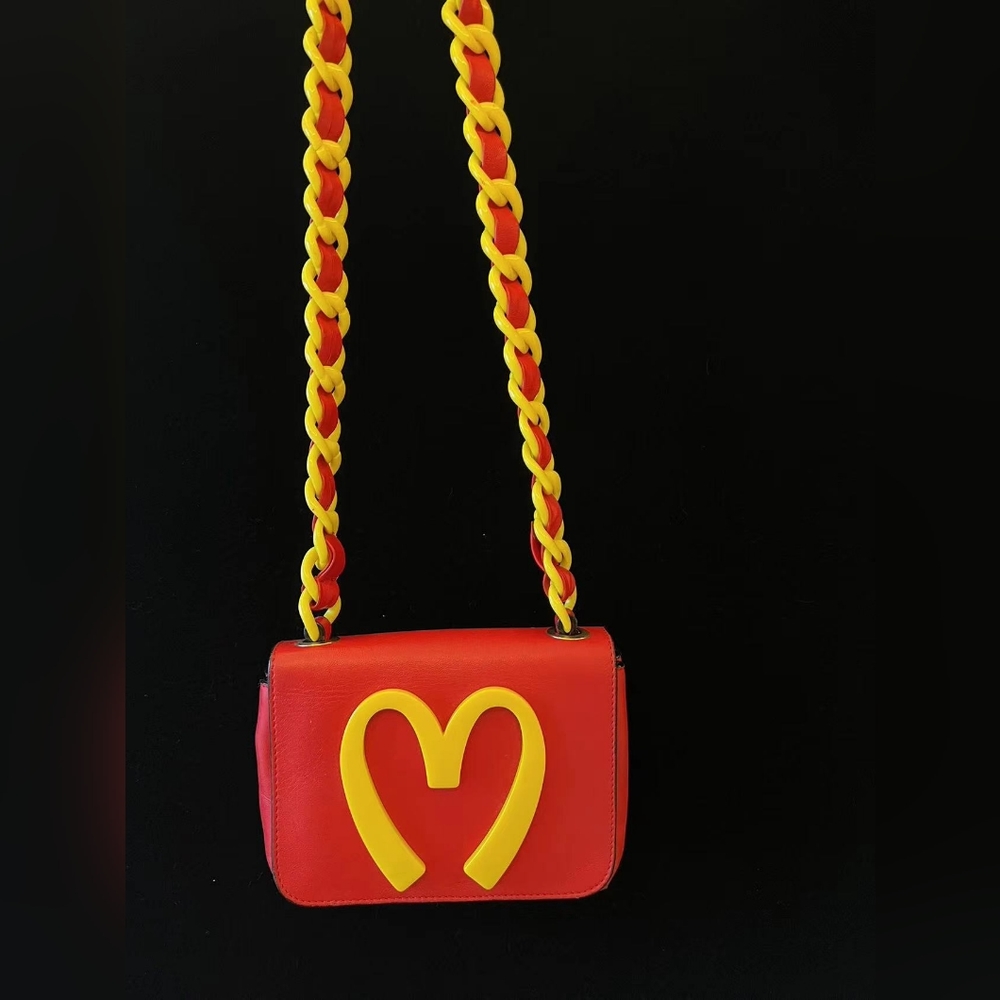 Moschino McDonald's Runway Mini Bag 2014 rare unique